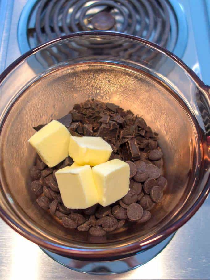 Melting Chocolate in Double Boiler