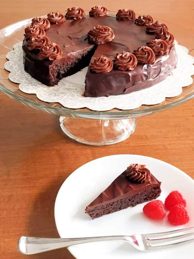 Flourless Chocolate Cake (King Arthur) - Pudge Factor