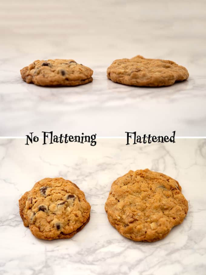 Chocolate Chip Oatmeal Cookies (King Arthur) - Pudge Factor