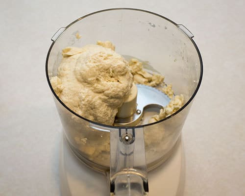 Dough in Food Processor