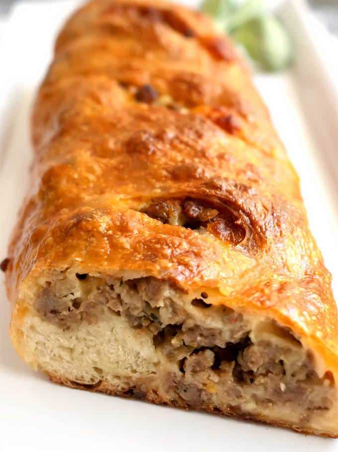 Sausage Bread - Pudge Factor