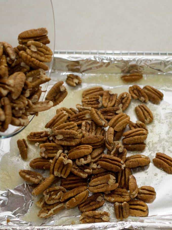 Chocolate Covered Roasted Pecans