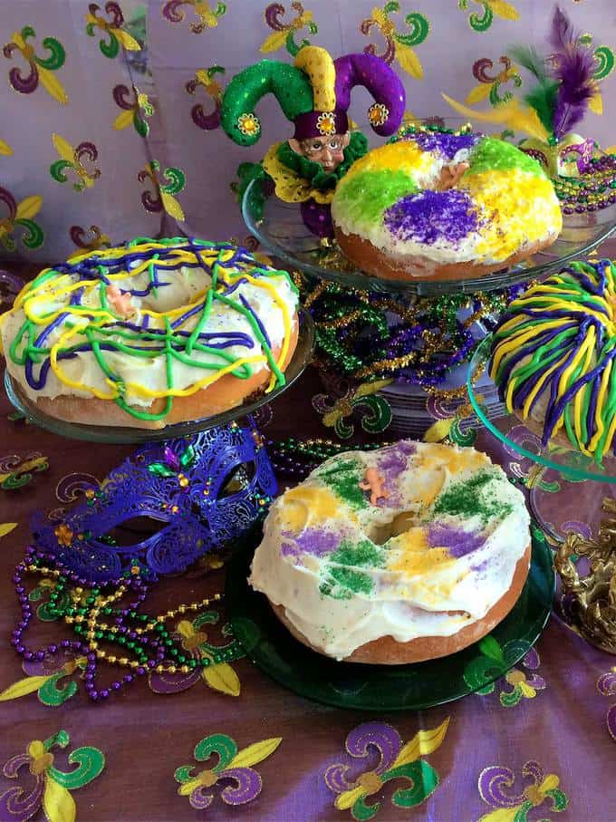 Mini King Cakes - Southern Cast Iron