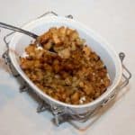 Classic Sage and Onion Stuffing is a snap to make with just a few ingredients.