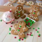 Classic Holiday Gingerbread Men - soft and chewy on the inside with just the right amount of crunch on the outside!