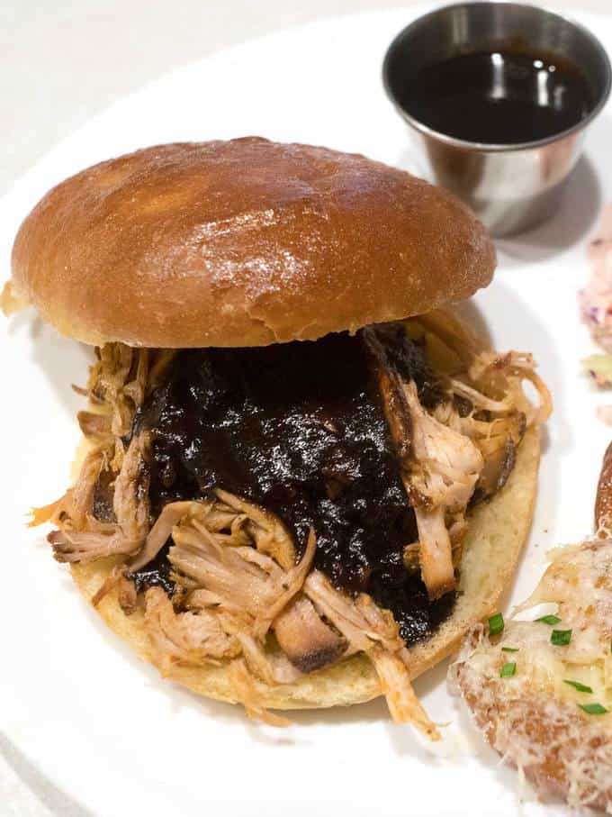 Sous Vide Pulled Pork with Balsamic Sauce