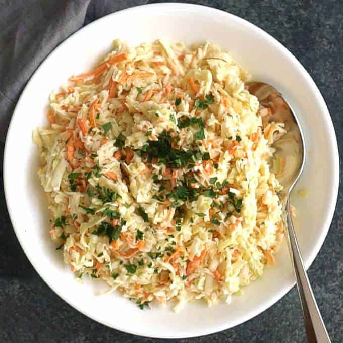 Creamy Southern Coleslaw