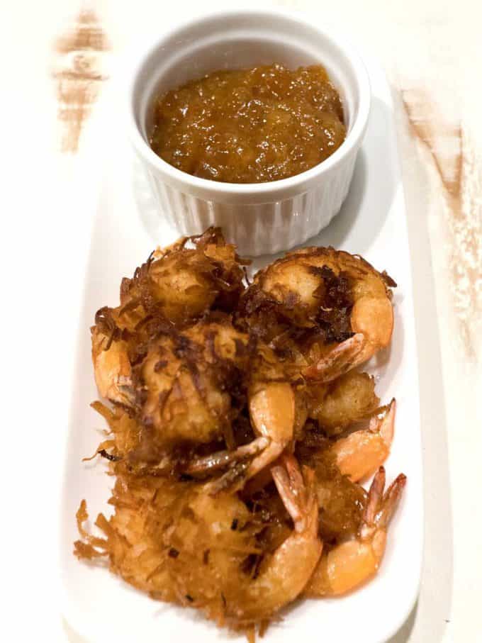 Coconut Shrimp with Orange Marmalade Dipping Sauce Pudge Factor