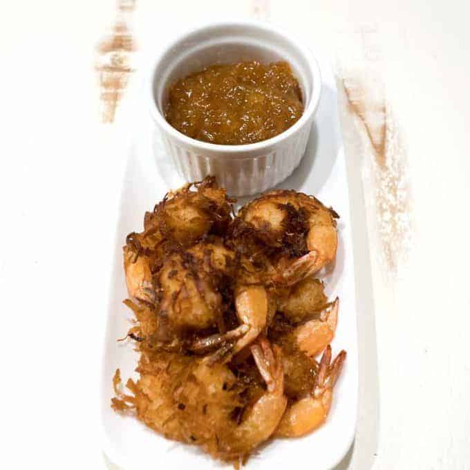 Coconut Shrimp with Orange Marmalade Dipping Sauce Pudge Factor