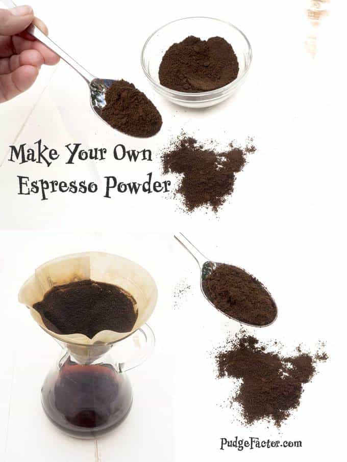 make your own espresso powder