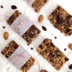 Chewy no-bake granola bars are the perfect snack