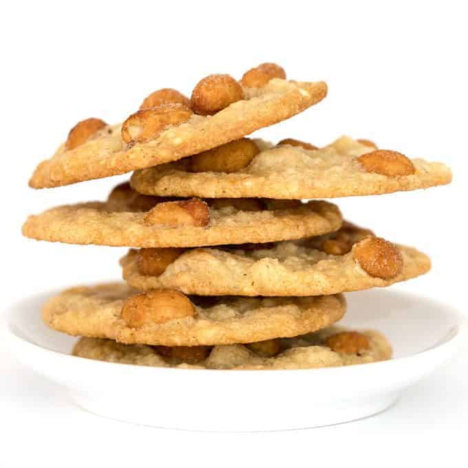 Skinny Peanut Cookies