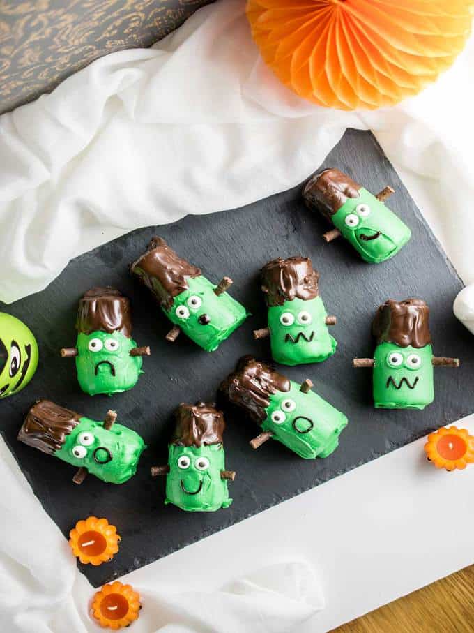 Frankenstein Minty Rolls