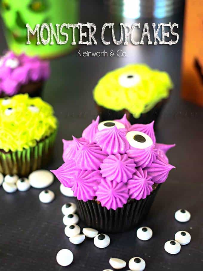 Monster Cupcakes