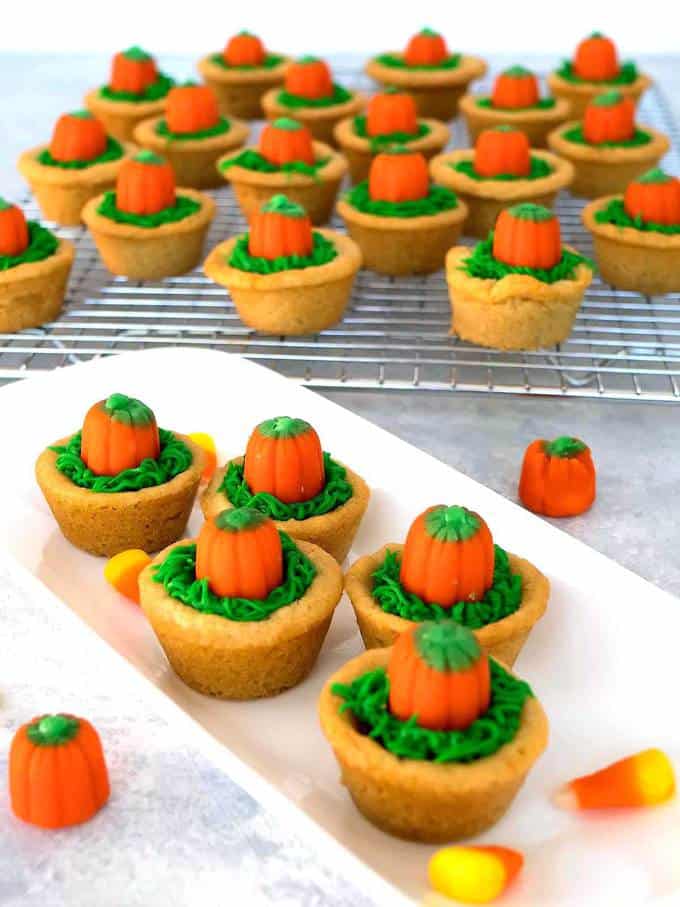 Pumpkin Patch Cookie Cups