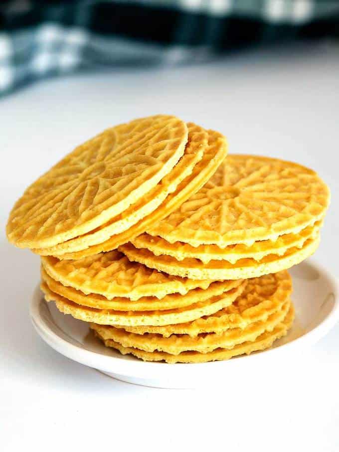 Classic Pizzelle Recipe For Italian Waffle Cookies - Unsophisticook