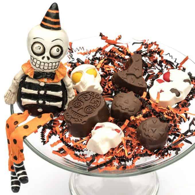 Spooktacular Chocolate Covered Peanut Butter Treats Pudge Factor Spooktacular Chocolate Covered Peanut Butter Treats Pudge Factor