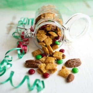 holiday Chex mix