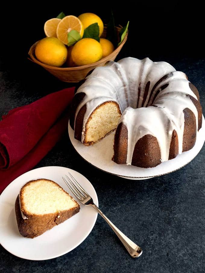 Lemon Cream Cheese Bundt Cake