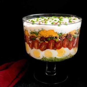 Classic Southern Seven Layer Salad