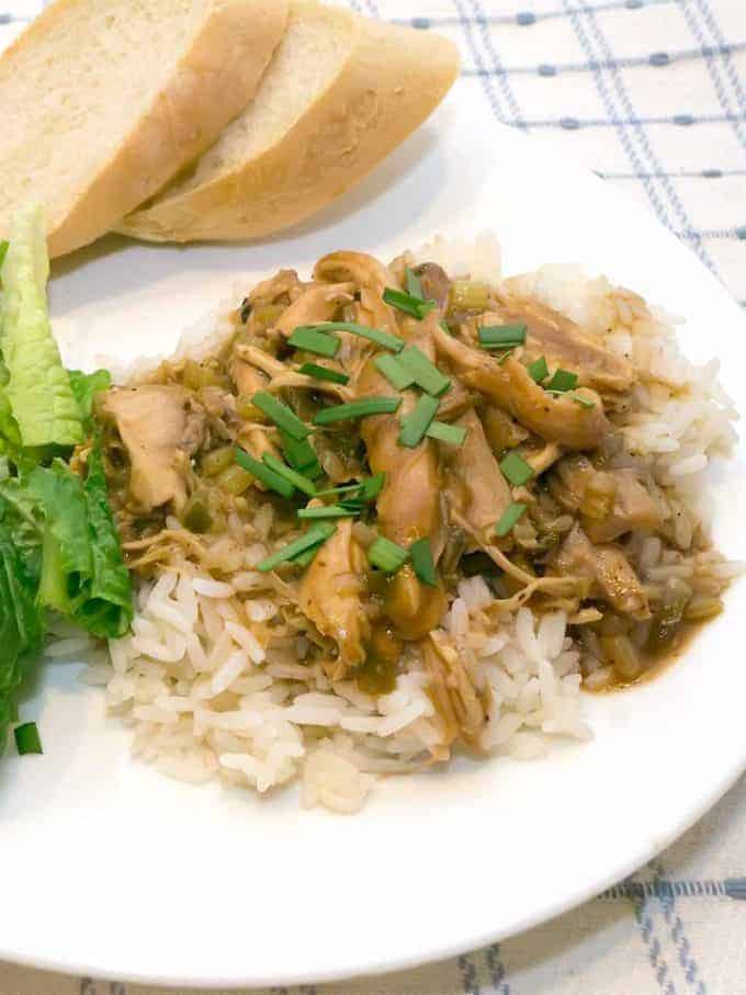 Cajun Chicken Fricassee