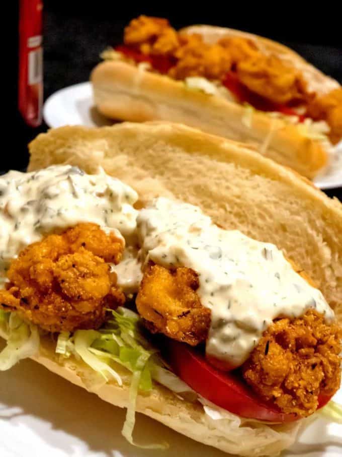 New Orleans Shrimp Po Boy