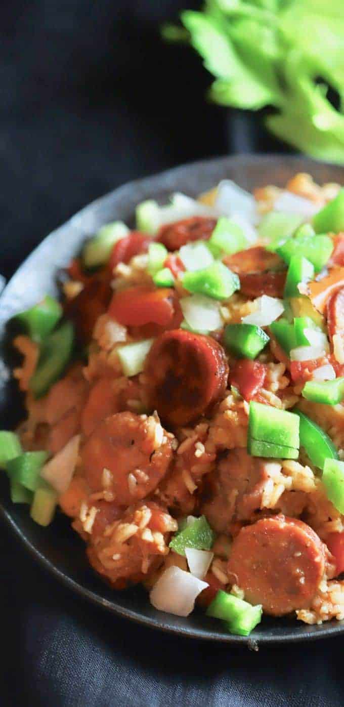 Easy Chicken and Sausage Jambalaya