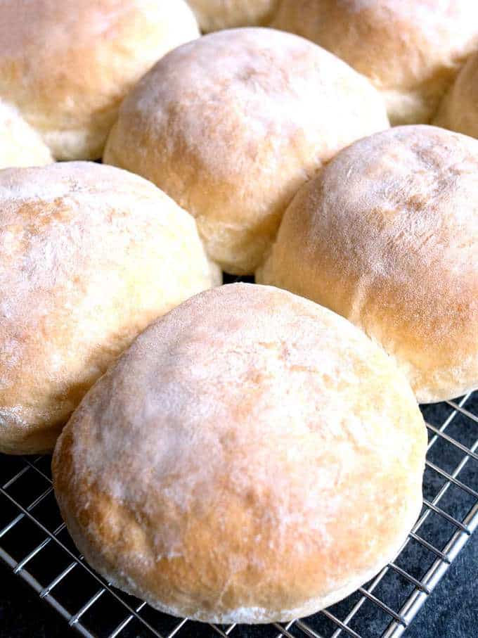 Cooling the Waterford Blaa on a wire rack