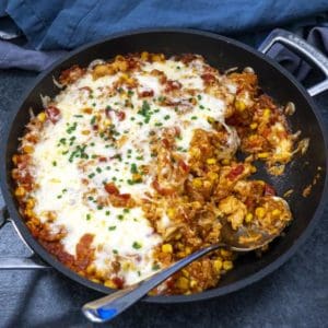 Riz mexicain au poulet