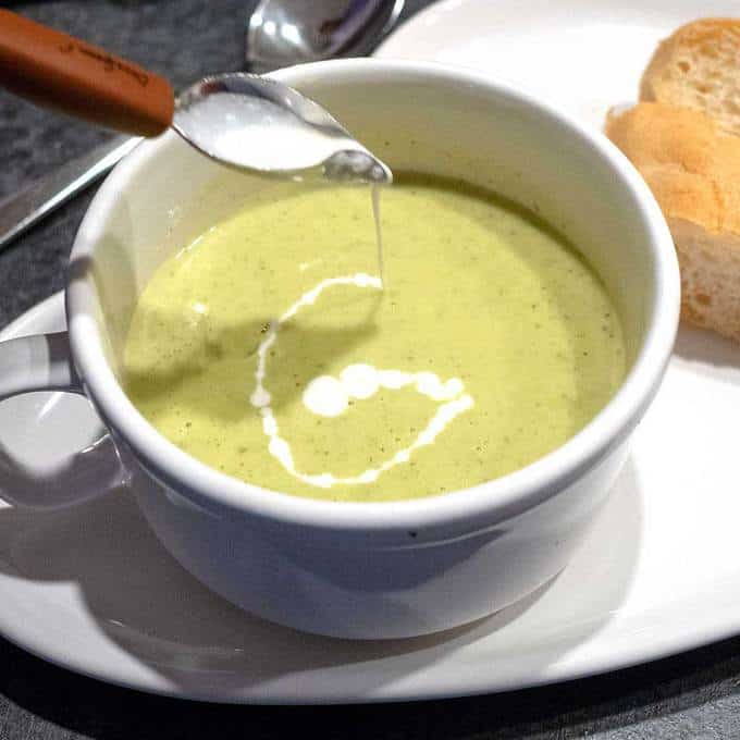 Creamy Puréed Zucchini Soup Pudge Factor