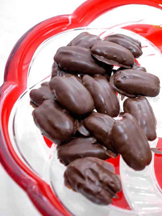Chocolate Covered Roasted Pecans