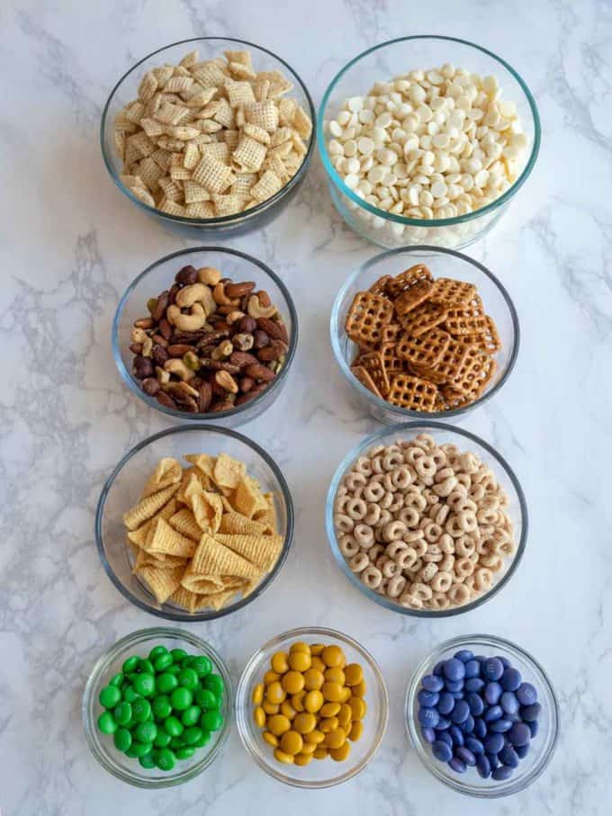 Mardi Gras Snack Mix - Pudge Factor