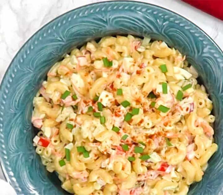 Classic southern macaroni salad