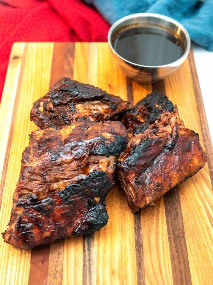 Sous Vide Baby Back Ribs with Balsamic Barbecue Sauce