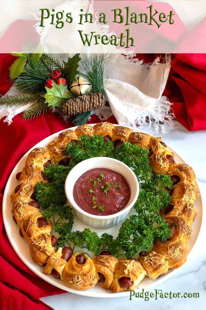 Pigs In A Blanket Wreath Pudge Factor