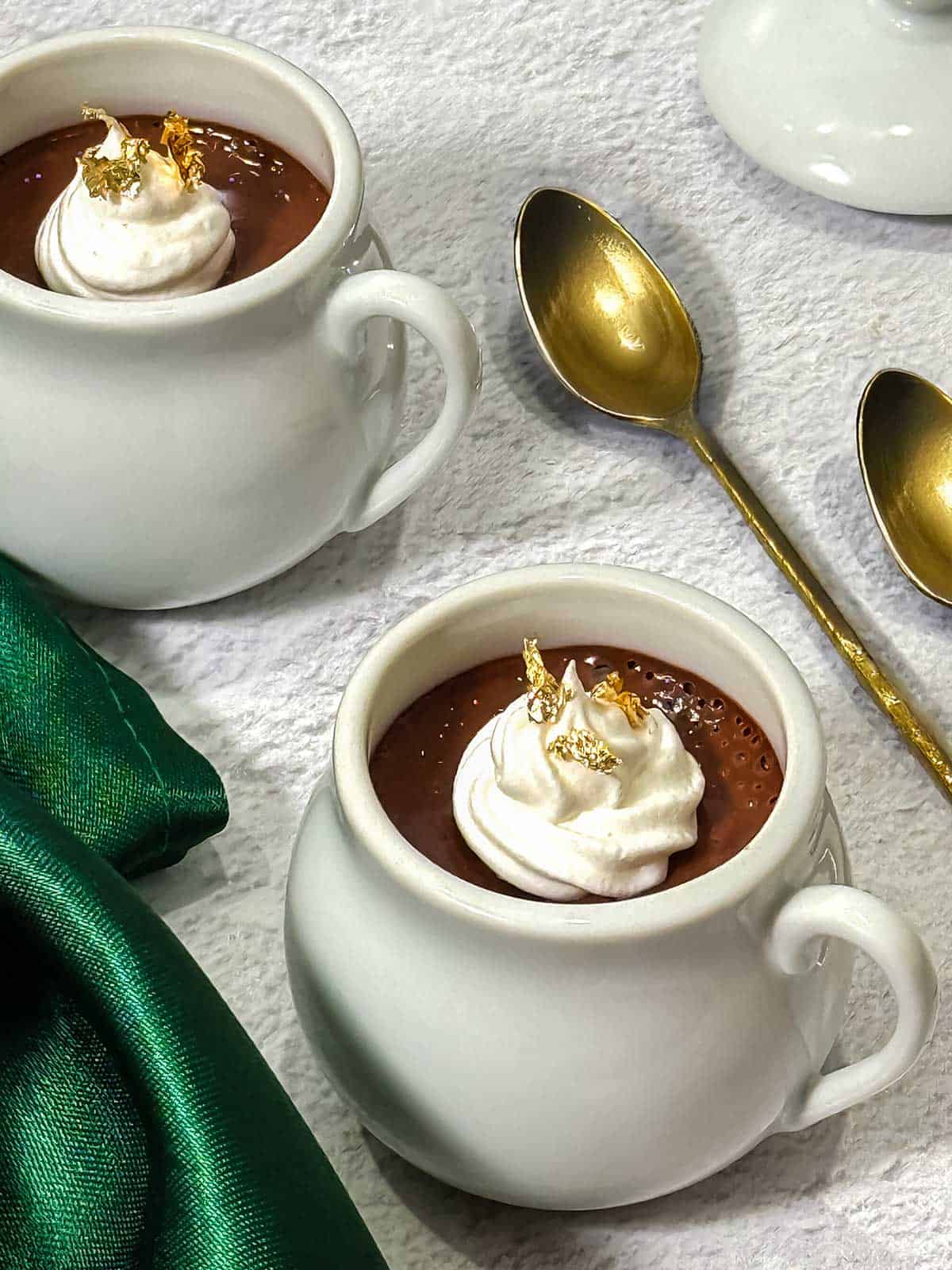 Irish Cream Pots de Creme.