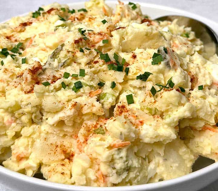 Southern style potato salad.