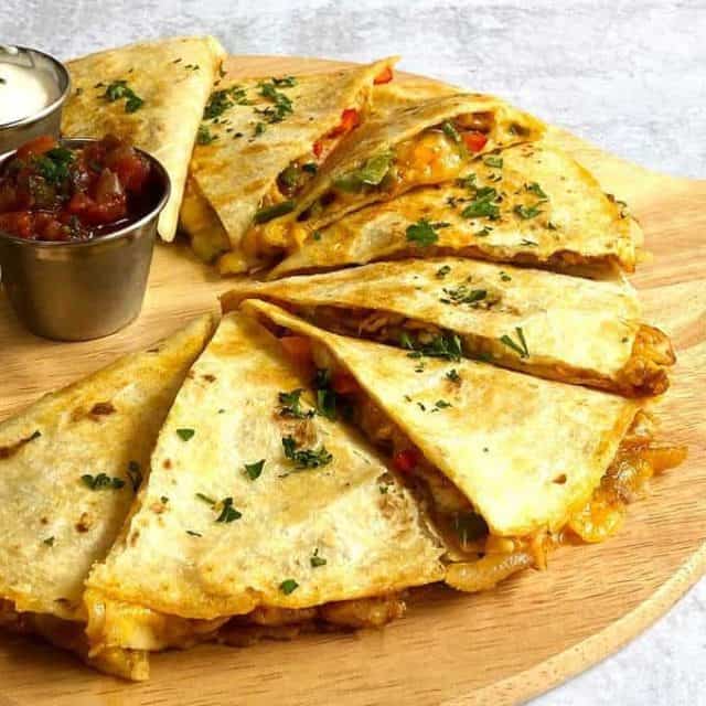 Chicken Fajita Quesadilla Pudge Factor