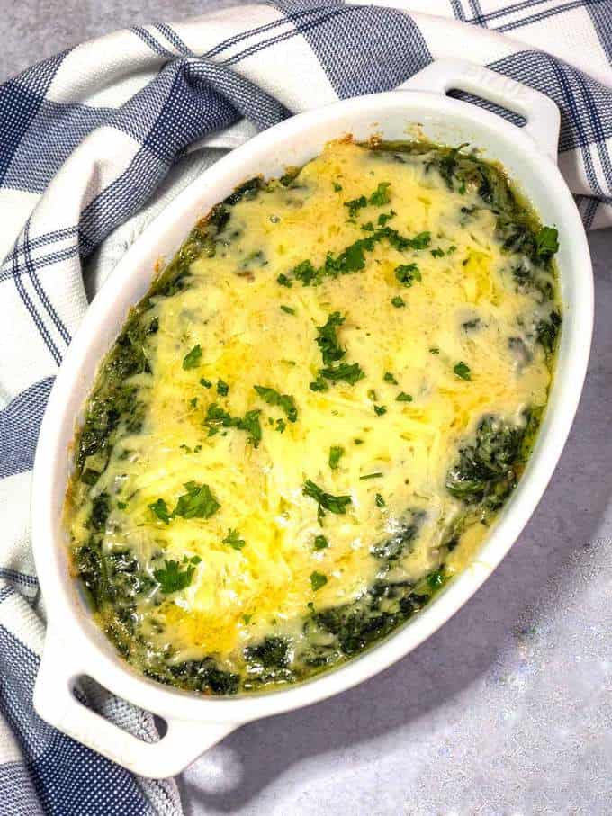 Spinach Gratin Pudge Factor