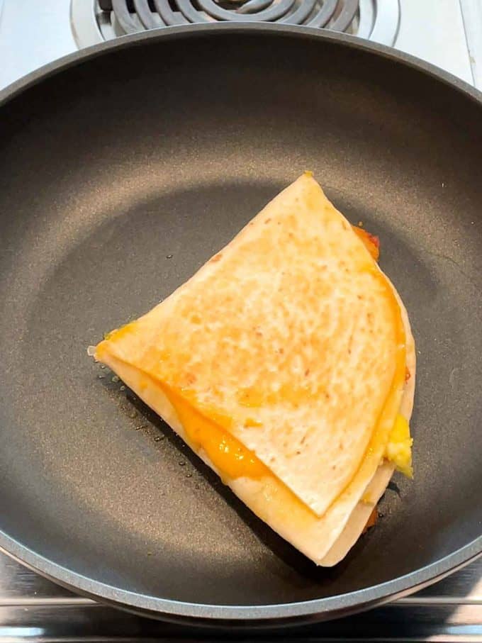 Breakfast Tortilla Hack Pudge Factor