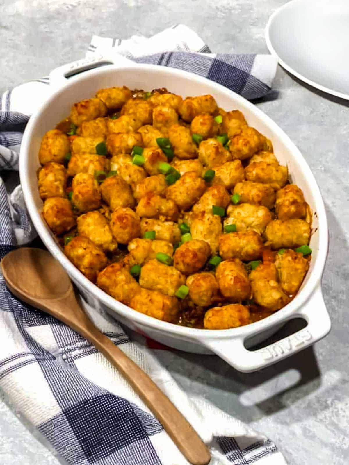 Tater Tot Cottage Pie.