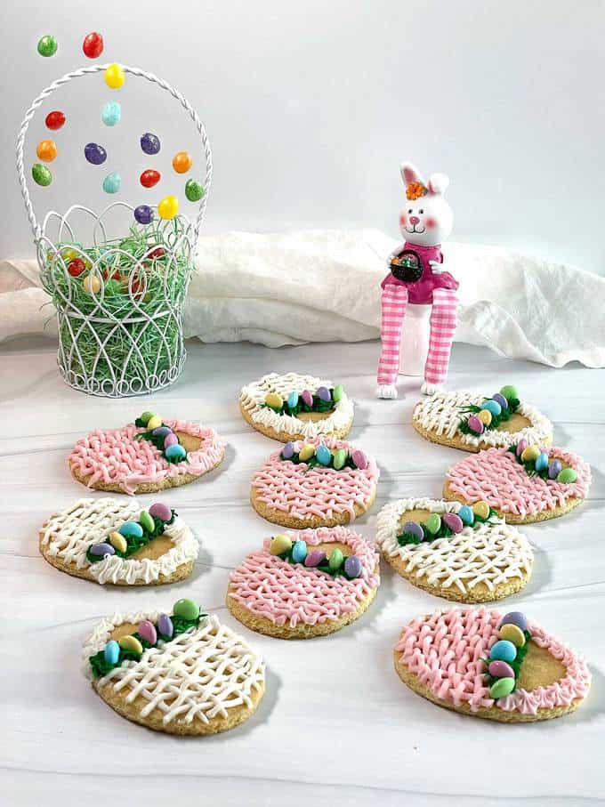Easter Basket Cookies Pudge Factor