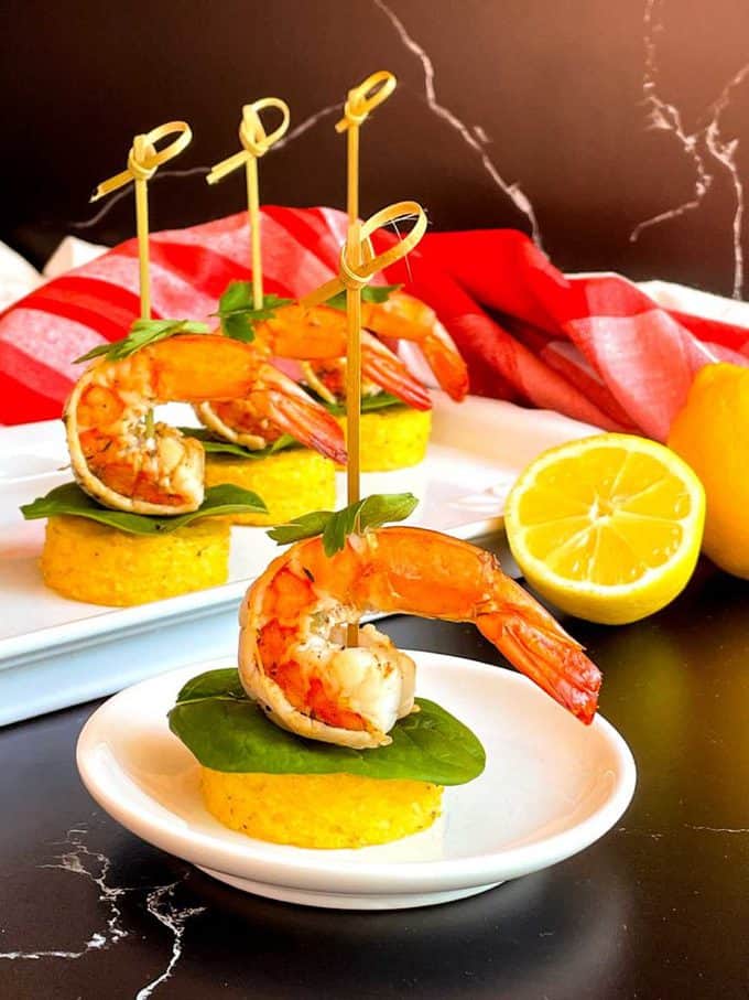 Shrimp and Grits Bites Pudge Factor