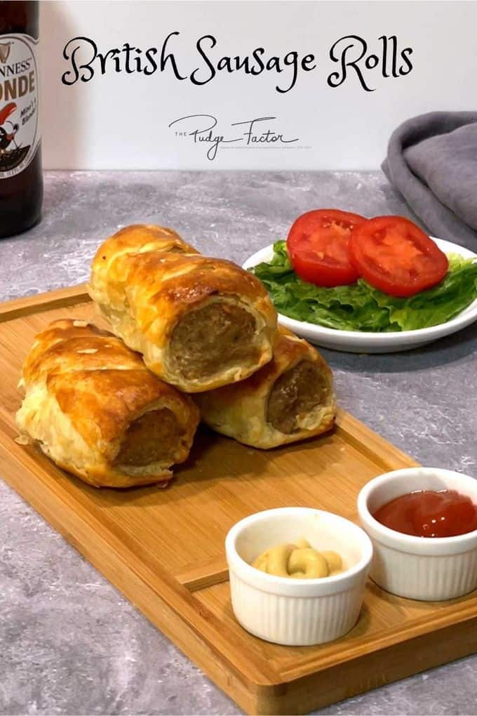 Easy Peasy British Sausage Rolls - Pudge Factor