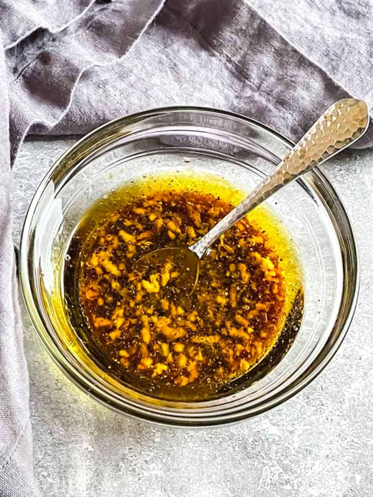 Marinade for burgers.