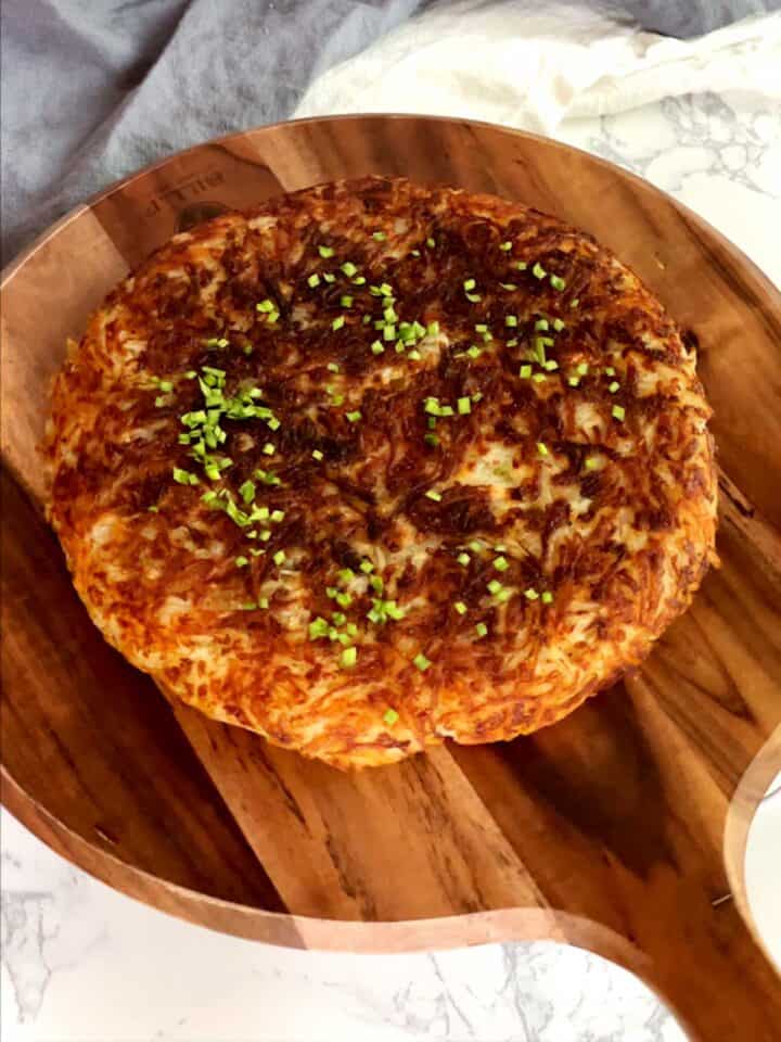 Best Grated Potato Galette à la Julia Child Recipe Pudge Factor