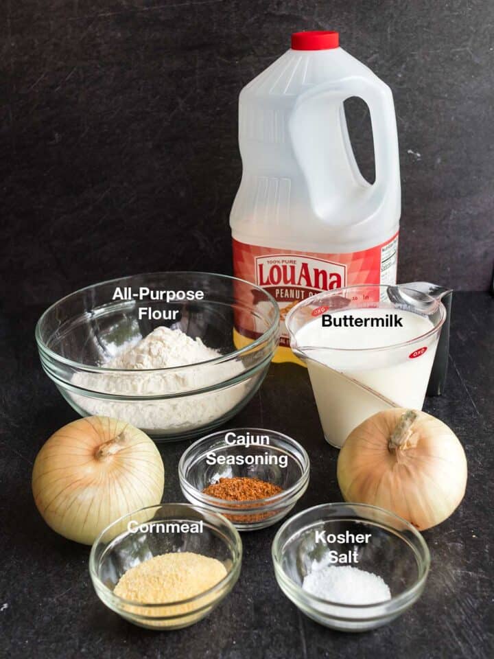 Crispy Cajun Onion Strings with Spicy Dipping Sauce Pudge Factor