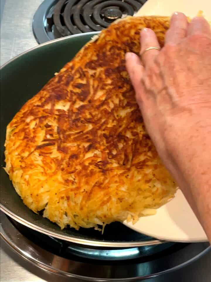 Best Grated Potato Galette à la Julia Child Recipe Pudge Factor