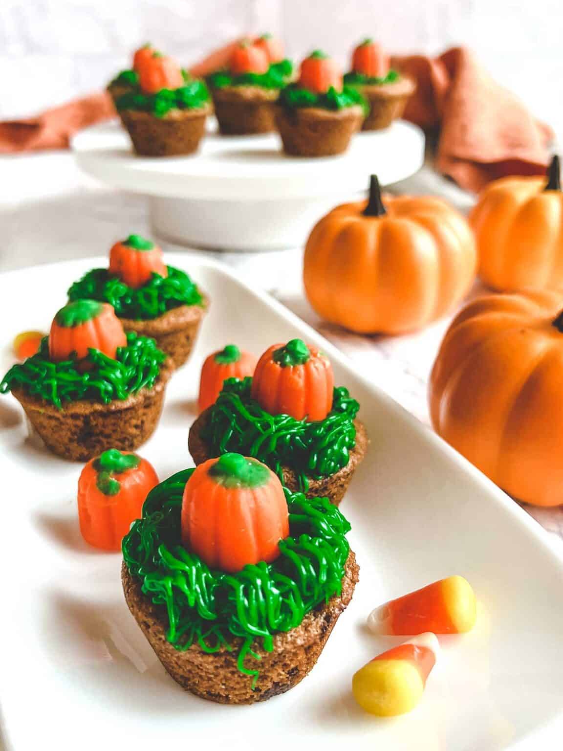 Pumpkin Patch Cookie Cups Pudge Factor