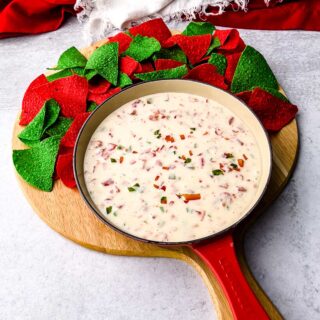 Easy Holiday Queso Blanco Dip